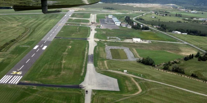 Progress Photo of Taxiway A